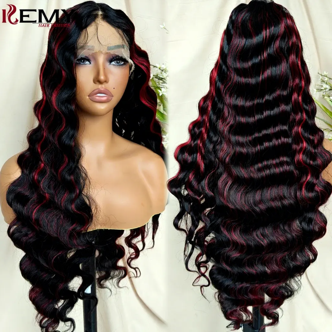 loose wave glamour et raffiné T-Lace