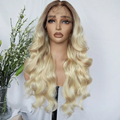 Elodie glams blond noir