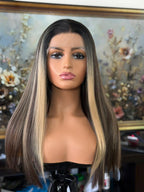 Perruque straight ultra class avec closure 6*6 HD