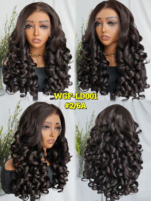 Perruque Bouncy Latisha frontal 13*6 HD